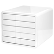 Schubladenbox iBox Designbox 5 Schübe 295x247x355mm weiß Kunststoff HAN 1551-12 Produktbild