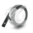 Prägeband 3D 9mmx3m glänzend schwarz Plastik Dymo 520109 Produktbild