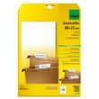 Schildchen Inkjet+Laser+Kopier für Hängemappen 60x21mm Sigel LP720 (PACK=156 STÜCK) Produktbild Additional View 2 S