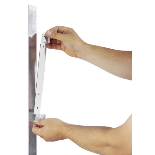 Sichttafelständer VARIO MAGNET WALL 5 mit 5 schwarzen Sichttafeln magnetisch Durable 5914-01 Produktbild Additional View 1 L