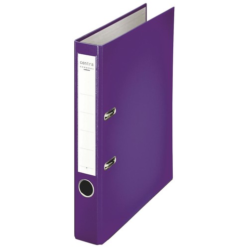 Ordner Chromos A4 50mm violett Kunststoff Centra 231140 Produktbild