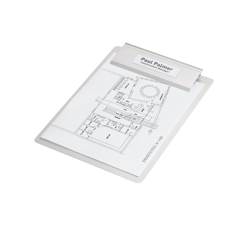 Selbstklebetaschen Pocketfix 30x100mm transparent Durable 8073-19 (PACK=10 STÜCK) Produktbild Additional View 1 L