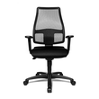 Drehstuhl Trend Medic 50 mit Armlehnen schwarz/schwarz Topstar TM500TW500H Produktbild