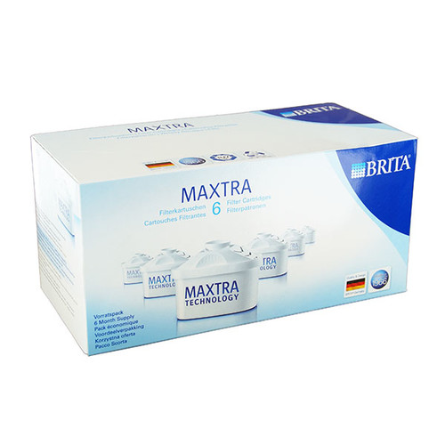 Filterkartuschen für Wasserfilter Brita Maxtra (PACK=6 STÜCK) Produktbild Front View L