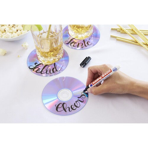 CD/DVD Marker 8400/4S Etui 0,5-1mm Rundspitze sortiert Edding 4-8400-4-2 (ETUI=4 STÜCK) Produktbild Additional View 2 L