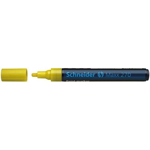 Lackmarker Maxx 270 1-3mm gelb Schneider 127005 Produktbild Front View L