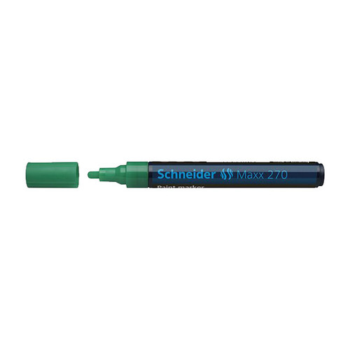 Lackmarker Maxx 270 1-3mm grün Schneider 127004 Produktbild Front View L