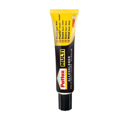 Klebstoff Multi Alleskleber 20g Tube schnelltrocknend Pattex PAKM1 (TUBE=20 GRAMM) Produktbild Front View L