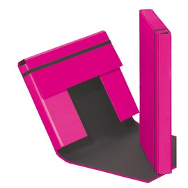 Heftbox A4 mit Gummizug raspberry Pagna 21308 Produktbild