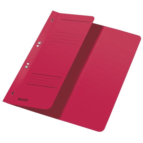 Ösenhefter 1/2 Vorderdeckel Amtsheftung 240x305mm für 170Blatt rot Karton Leitz 3741-00-25 Produktbild Front View L