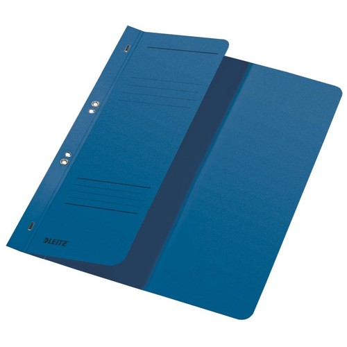 Ösenhefter 1/2 Vorderdeckel Amtsheftung 240x305mm für 170Blatt blau Karton Leitz 3741-00-35 Produktbild Front View L