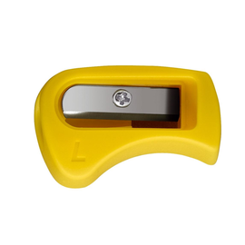 Spitzer einfach ohne Behälter EASYcolors EASYgraph keilform gelb für Linkshänder Stabilo 4531 Produktbild