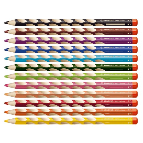 Farbstift EASYcolors Rechtshänder laubgrün Stabilo 332/520 Produktbild Additional View 1 L