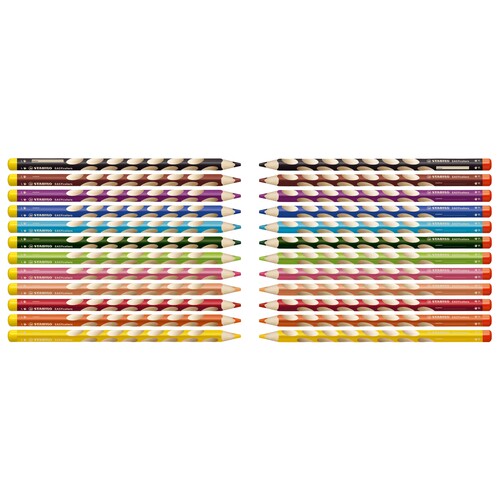 Farbstift EASYcolors Rechtshänder laubgrün Stabilo 332/520 Produktbild Additional View 4 L