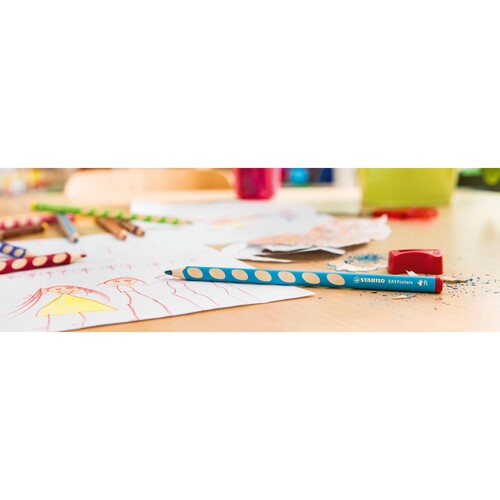 Farbstift EASYcolors Rechtshänder laubgrün Stabilo 332/520 Produktbild Additional View 3 L