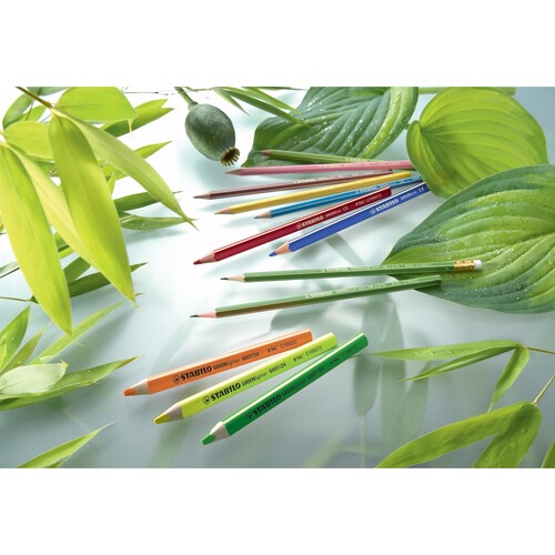Farbstifte GREENtrio dreikant sortiert Stabilo 6203/12 (PACK=12 STÜCK) Produktbild Additional View 7 L