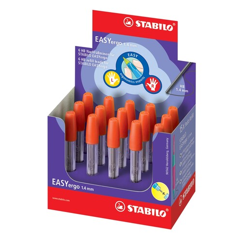 Druckbleistiftminen EASYergo 1,4mm Stabilo 7880/6-HB (PACK=6 STÜCK) Produktbild Additional View 3 L