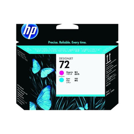 Druckkopfpatrone 72 für HP DesignJet T610/T1100 130ml magenta + cyan HP C9383A Produktbild