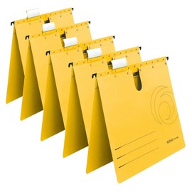 Hängehefter UniReg kaufmännische Heftung gelb Herlitz 5874979 (PACK=5 STÜCK) Produktbild