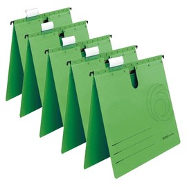 Hängehefter UniReg kaufmännische Heftung grün Herlitz 5874987 (PACK=5 STÜCK) Produktbild