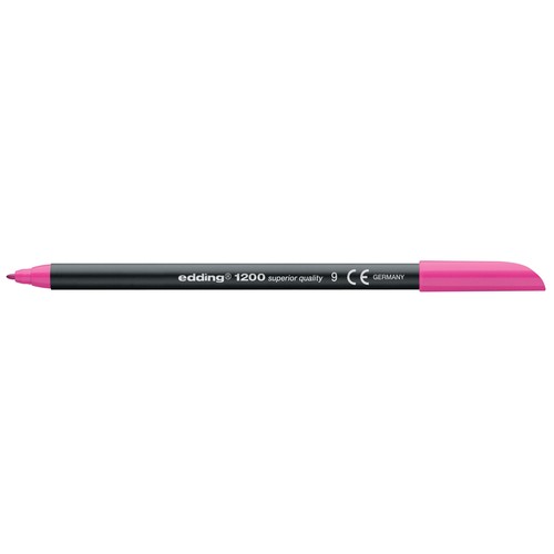 Fasermaler 1200 0,5-1mm Rundspitze rosa Edding 4-1200009 Produktbild