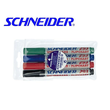 Kombimarker Maxx 293 Etui 1-4mm Keilspitze sortiert Schneider 129394 (ETUI=4 STÜCK) Produktbild