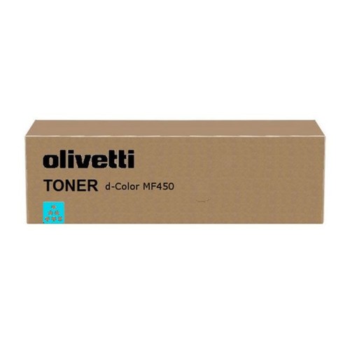 Toner für D-Color MF450/550 27000Seiten cyan Olivetti B0654 Produktbild Front View L