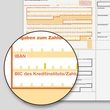 Standardüberweisung Inkjet+Laser+Kopier SEPA A4 90g beleglesefähig Sigel ZV572 (PACK=250 BLATT) Produktbild Additional View 2 S