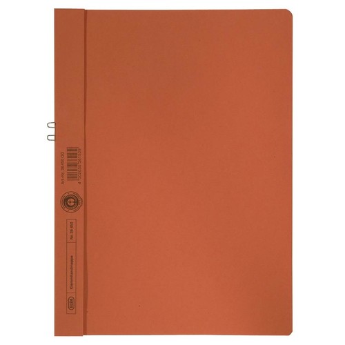 Klemmhandmappe A4 bis 10Blatt orange Karton Elba 40001027 Produktbild