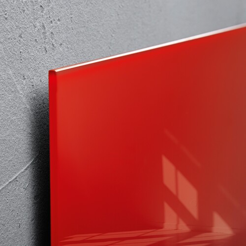 Glas-Magnetboard artverum 120x780x15mm rot inkl. Magnete Sigel GL104 Produktbild Additional View 6 L