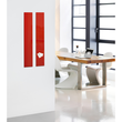 Glas-Magnetboard artverum 120x780x15mm rot inkl. Magnete Sigel GL104 Produktbild Additional View 9 S