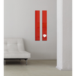 Glas-Magnetboard artverum 120x780x15mm rot inkl. Magnete Sigel GL104 Produktbild Additional View 2 S