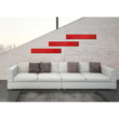Glas-Magnetboard artverum 120x780x15mm rot inkl. Magnete Sigel GL104 Produktbild Additional View 3 S