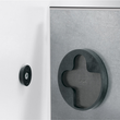 Glas-Magnetboard artverum 480x480x15mm schwarz inkl. Magnete Sigel GL110 Produktbild Additional View 6 S