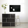 Glas-Magnetboard artverum 780x480x15mm schwarz inkl. Magnete Sigel GL130 Produktbild Additional View 2 S