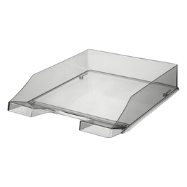 Briefkorb Standard für A4 243x57x335mm grau transparent kunststoff HAN 1026-X-24 Produktbild