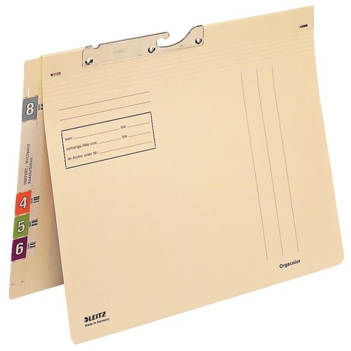 OC-Pendelhefter kaufmännische Heftung chamois Leitz 2134-00-11 Produktbild Front View L