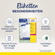 Adress-Etiketten Laser+Kopier 45,7x21,2mm auf A4 Bögen weiß Zweckform L7636-25 (PACK=1200 STÜCK) Produktbild Additional View 3 S