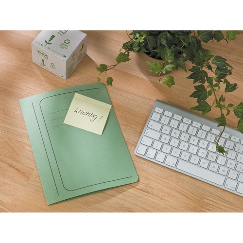 Haftnotizen Post-it Recycling Notes Tower 76x76mm mint, hellblau, rosa, pink Papier 3M 654-1GB (ST=6x 100 BLATT) Produktbild Additional View 3 L