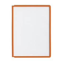 Sichttafeln SHERPA A4 für Tafelträger orange Durable 5606-09 (PACK=5 STÜCK) Produktbild