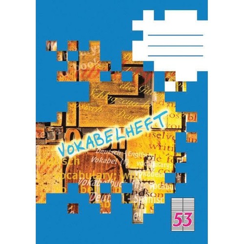 Vokabelheft A5 2 Spalten 32Blatt weiß Landré 100050468 Produktbild Additional View 1 L