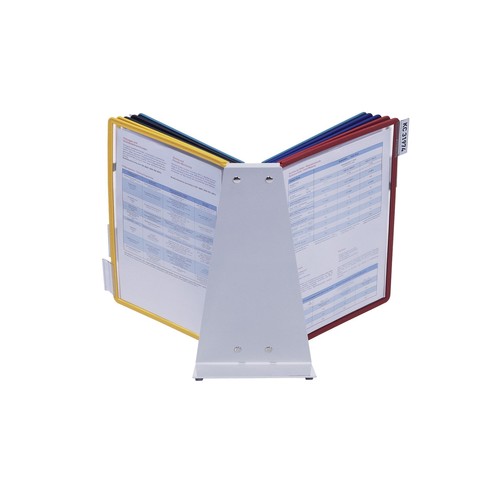 Sichttafeltischständer VARIO TABLE 10 5683 + 10 Sichttafeln 5606 Durable 5570-00 Produktbild Additional View 2 L