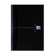 Gebundenes Buch Oxford Smart Black A5 liniert 96Blatt 90g Optik Paper weiß 100100745 Produktbild Additional View 1 S