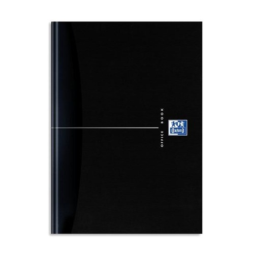 Gebundenes Buch Oxford Smart Black A5 liniert 96Blatt 90g Optik Paper weiß 100100745 Produktbild Additional View 1 L