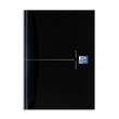 Gebundenes Buch Oxford Smart Black A5 kariert 96Blatt 90g Optik Paper weiß 100100905 Produktbild Additional View 1 S