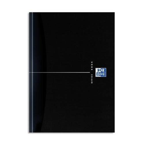 Gebundenes Buch Oxford Smart Black A5 kariert 96Blatt 90g Optik Paper weiß 100100905 Produktbild Additional View 1 L