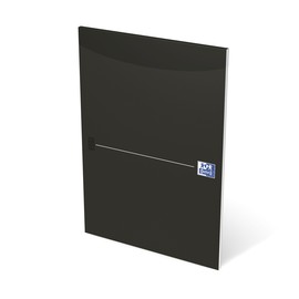 Briefblock Oxford Smart Black A4+ liniert 50Blatt 90g Optik Paper weiß 100050240 Produktbild