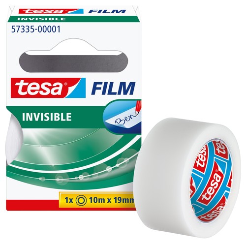 Klebefilm Invisible 19mm x 10m matt unsichtbar Tesa 57335-00001-00 (RLL=10 METER) Produktbild