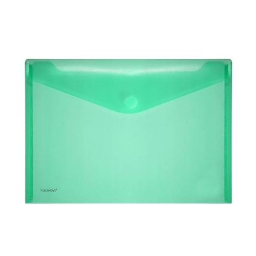 Dokumententasche A4 mit Klettverschluss farbig sortiert PP FolderSys 40101-94 (PACK=10 STÜCK) Produktbild Additional View 3 L