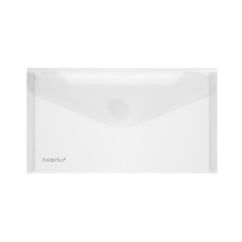 Dokumententasche mit Klettverschluss DIN lang farbig sortiert PP FolderSys 40103-94 (PACK=10 STÜCK) Produktbild Additional View 1 L